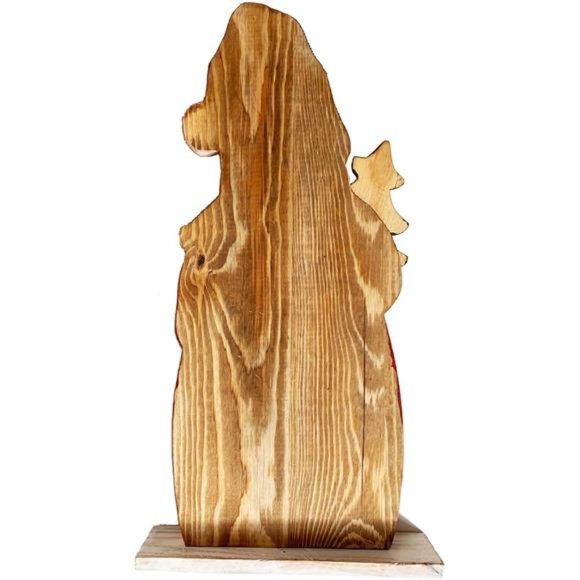 Table Top Mantel Santa Claus Centerpiece Indoor Outdoor Home Decor 14.5'' Inches - Picture 3 of 8